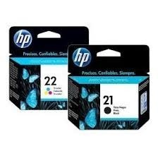 Cartuchos Hp 21 Y 22 Sellados En Sus Cajas