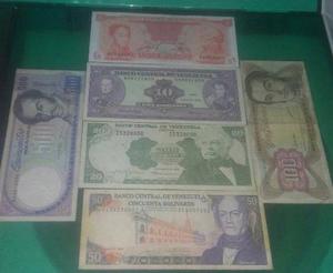 Coleccion De Billetes De Venezuela