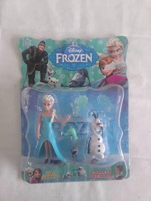 Frozen Set 2 Figuras Elsa Y Olaf Disney