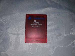 Memory Card 8mb Playstation 2 Original.