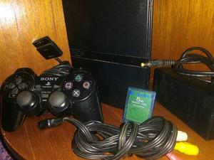 Playstation 2 Slim Chipeada. Control Para Reparar.