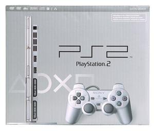 Playstation 2 Slim Silver Nuevo