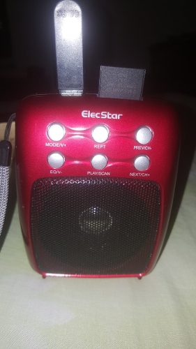 Radio Fm Con Puerto Usb Y Puerto Sd. Marca Elecstar