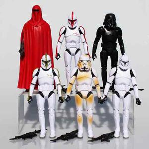 Set 6 Figuras Star Wars 16 Cm Darth Vader Coleccion Combo