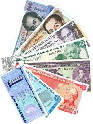 Set De 8 Billetes De Venezuela Unc - Au - Xf