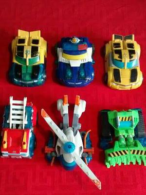 Transformers Rescued Bots Originales Por Unidad