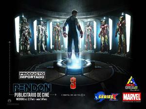 Espectacular Pendón De Iron Man 3 De Oferta + Obsequio.