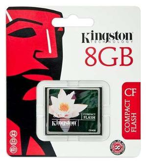 Memoria Kigston Compact Flash Cf 8 Gb