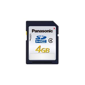 Memoria Panasonic Sd Hc 4gb Para Cámaras Y Otros