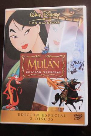 Pelicula Mulan Edicion Especial Dos Discos Original Disney