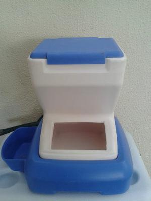 Dispensador De Alimento Y Agua Para Perro