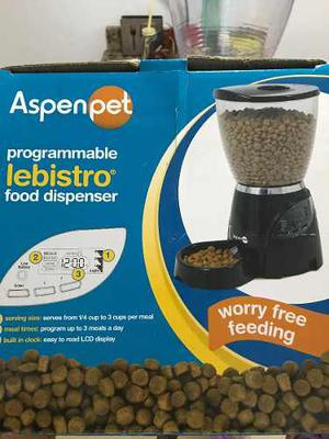Dispensador De Comida Para Perros Aspen Pet Incluye Baterias