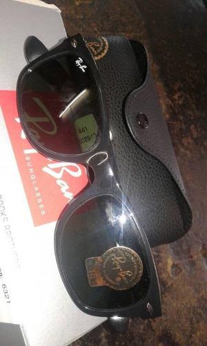 Lentes Ray-ban New Wayfarer Negros 100% Originales