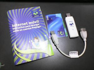 Modem Movistar Pendrive Usb Mas Linea Mas Plan A Su Nombre