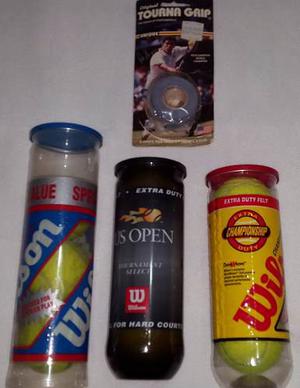 Pelotas Tenis Extra Duty, Us Open, Rally Wilson Y Grip