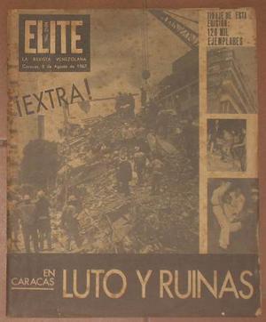 Revista Elite, 5 De Agosto De , Luto Y Ruinas