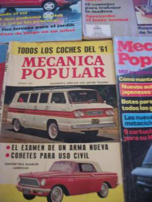 Revistas De Mecánica Popular.