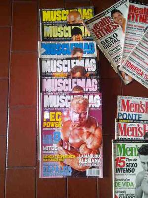 Revistas Fitness (musclemag; Menshealth, Health Fitness)