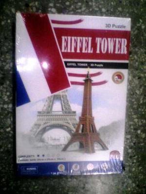 Rompecabezas 3d Torre Eiffel De 20 Piezas