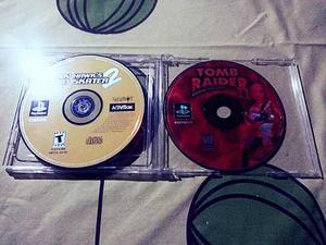 Tony Hawk 2 + Tomb Raider Ps1 Original Venta/cambio