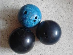 3 Bolas De Bowling Usadas