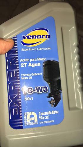 Aceite Venoco Tc-w3 2t Dos Tiempos Motores Fuera De Borda