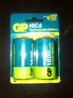 Batería Gp Clase D Recargable mah X2