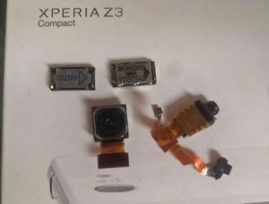 Bocinas Y Camara Principal Sony Xperia Z3 Compact Moelo 