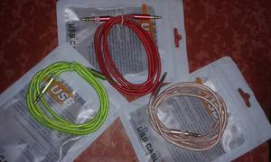 Cables Trenzado Plug (auxiliares)