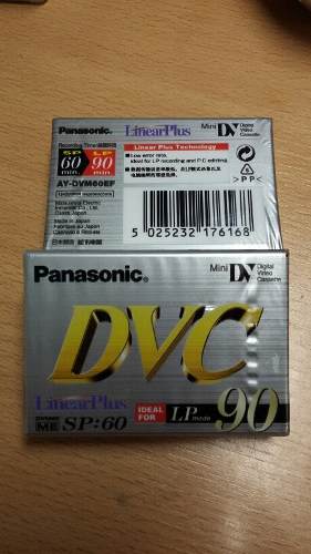 Cinta Panasonic Dvc Mini Dv Filmadoras Dvm60 Sp60 Lp90