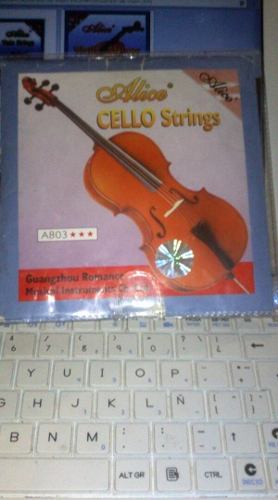 Juego De Cuerdas De Cello A803