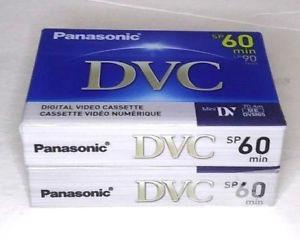 Video Casette:mini Dv Panasonic (sp 60 Min Lp 90 Min)