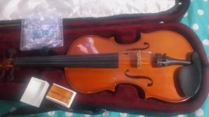 Violin 3/4 Mendini+ Arco+ Estuche+perrubia+3 Cuerdas