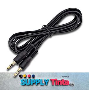 Cable Auxiliar Audio Plug 3.5mm Stereo. 1.20mtrs