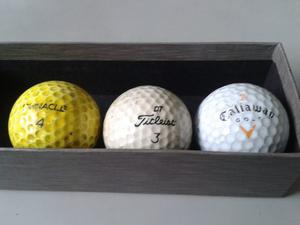 Combo De 3 Pelotas De Golf