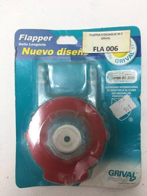 Flapper Para Desagüe W.c Grival