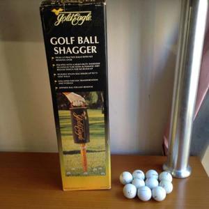 Golf Recoge Pelotas Gold Eagle. Incluye 10 Pelotas