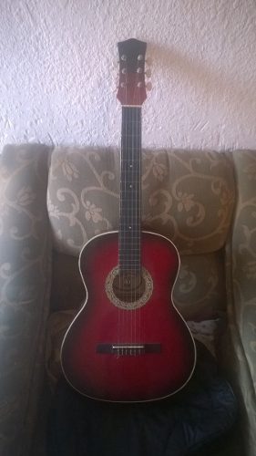 Guitarra Acustica Como Nueva Con Forro