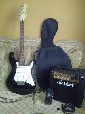 Guitarra Electrica Yamaha Eg112 Con Amplificador Y Forro