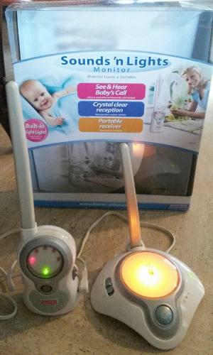 Intercomunicador De Bebe Sounds' N And Light Fisherprice