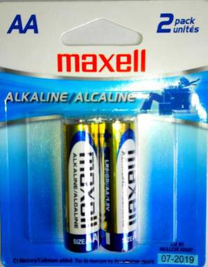 Pilas Baterias Doble Aa Maxell