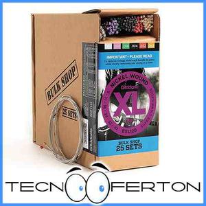 Set 6 Cuerdas Guitarra Electrica D'addario  Exl120