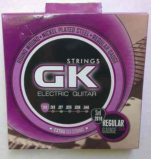 Set De Cuerdas Para Guitarra Eléctrica Gk 010