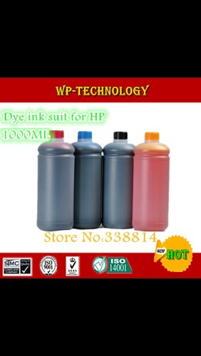 Tinta Dye Para Impresoras Hp 1 Litro Precio Por Unidad