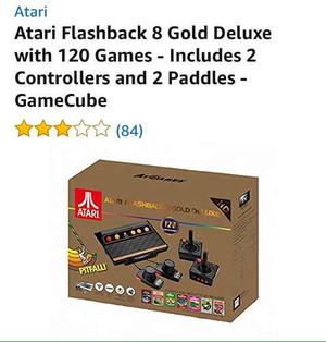 Atari Flashback 8 Gold Deluxe Con 120 Juegos Incorporados