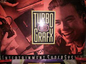 Consola Turbografx16 En Su Caja Y Cinco Juegos