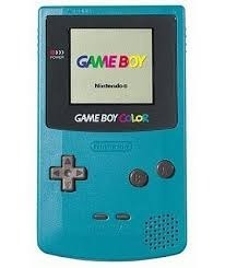 Game Boy Color (verde) Sin Tapa Trasera