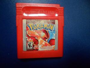 Juego Game Boy Color Pokemon Rojo