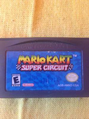 Mario Kart Súper Circuit Game Boy Advance