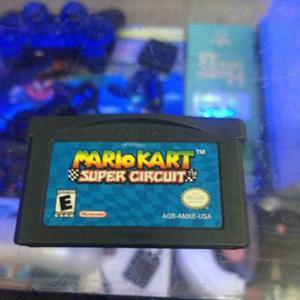 Mario Kart Super Circuit Nintendo Gameboy Advance